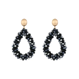 Classic Beads Earrings Drop JE18370 - Navy Mix