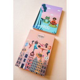 Cartoline Yoga per bambini - Regalo di Natale