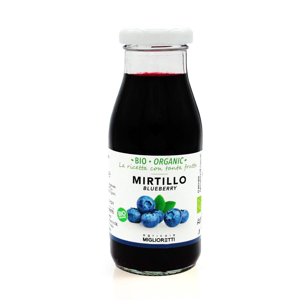 JUS ET PULPE DE BLEUET. Biologique