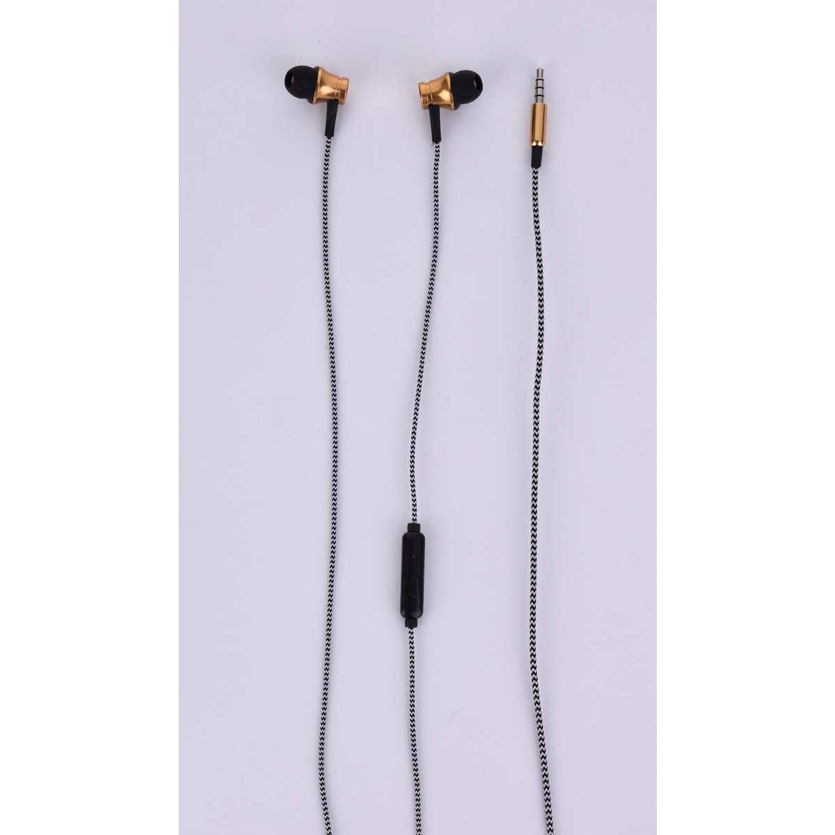 Kabelgebundene Stereo-In-Ear-Kopfhörer mit Mikrofon, Metallohrhörer, optimale Klangqualität, 3,5-mm-Klinkenstecker