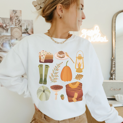 Trui Autumn Essentials - Gezellige trui Autumn Pumpkins