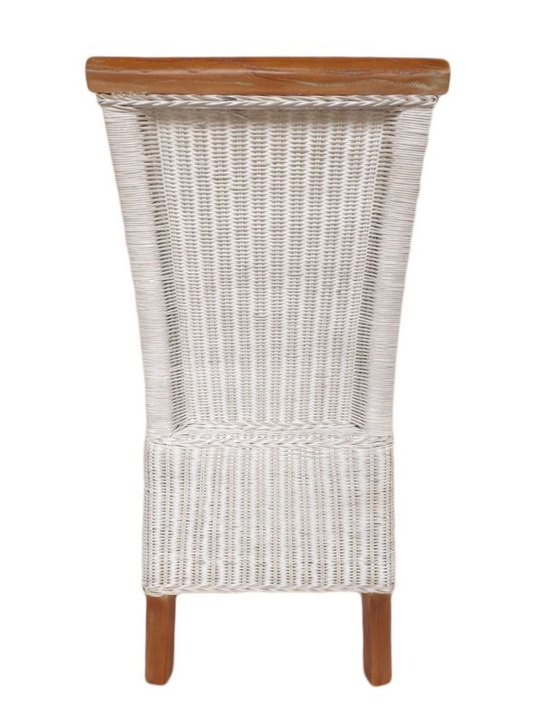 Sedia sala da pranzo sedia rattan sedia da pranzo sedia bianca perth rattan natura nucleo sostenibile