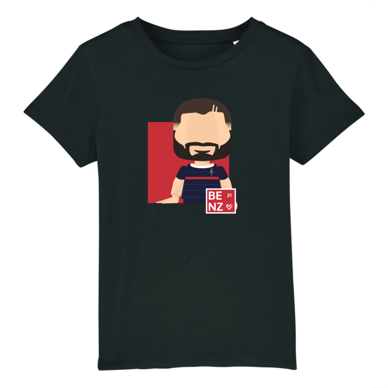 Unisex børne t-shirt kollektion %2321 - Benzema