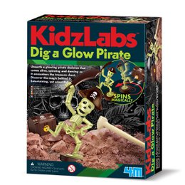 Leuchtendes Piraten-Ausgrabungsset