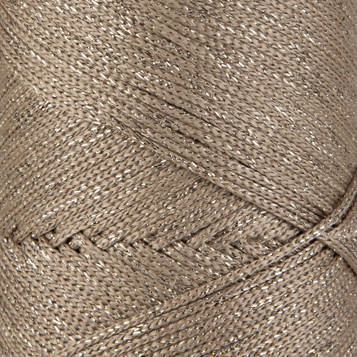 Sensy Premium 2mm Sparkle - 250 m Sznurek do makramy, 90% polipropylen / 10% poliester