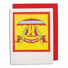 Cartes d'archiviste Carte de voeux - match parfait