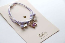 Snorarmbånd til børn - Butterfly Mauve