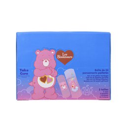 Care Bears - Scatola per bende in metallo (24 bende)