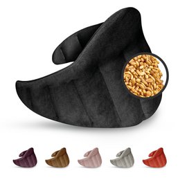 Bio-Körnerkissen, mikrowellengeeignet, Wärmekissen für Nacken & Schulter, Dreieck