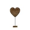 staand hart mango hout h27 d12x12cm