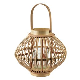 LUCIE NATURAL Lantern 32xh27cm