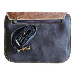 Leather animal print bag Bella Winter