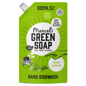 Dishwashing liquid refill Basil & Vetiver