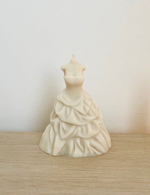 Håndhældt stearinlys ''Ballroom Dress''