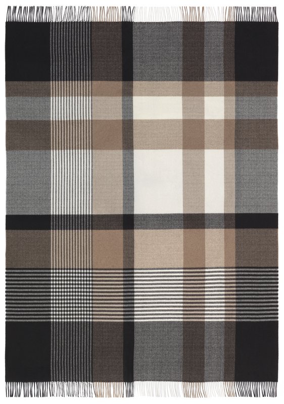 HARRIS plaid black