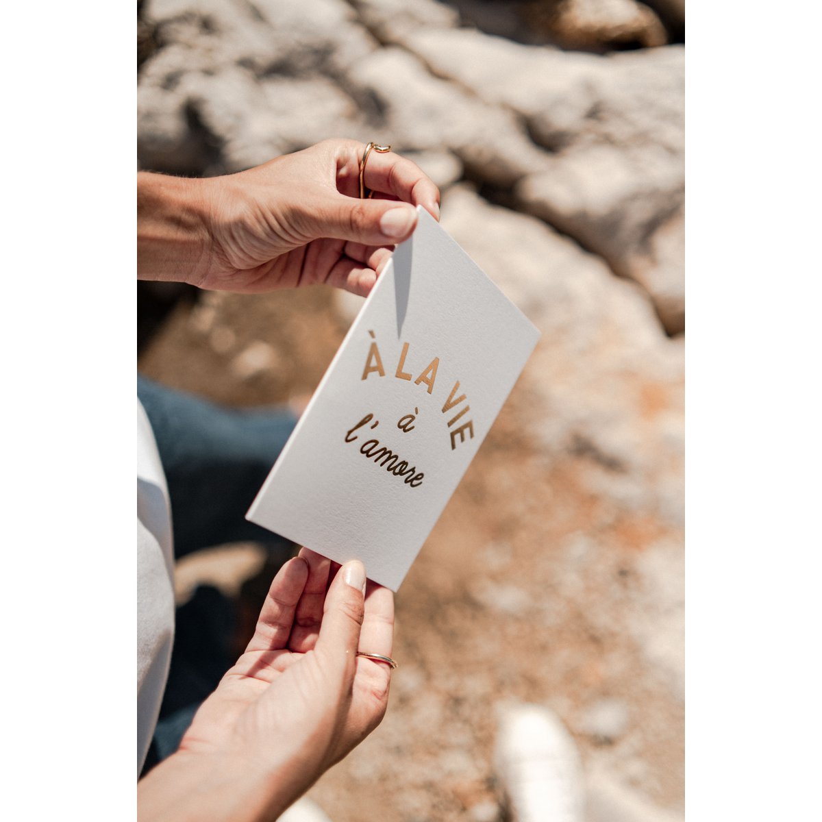 Golden Love Card
