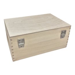 Kleine Aufbewahrungsbox aus Holz