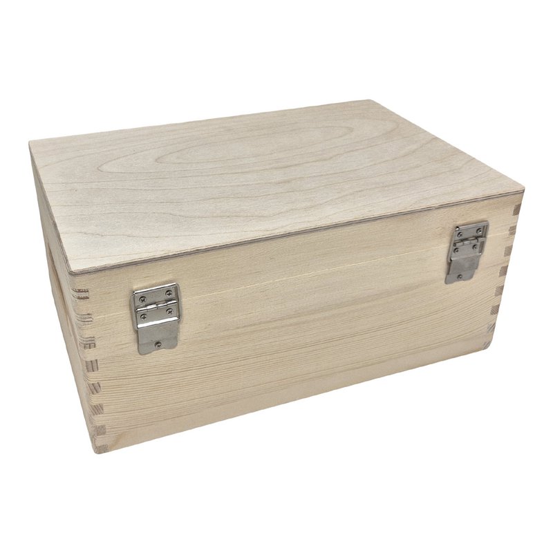 Kleine Aufbewahrungsbox aus Holz