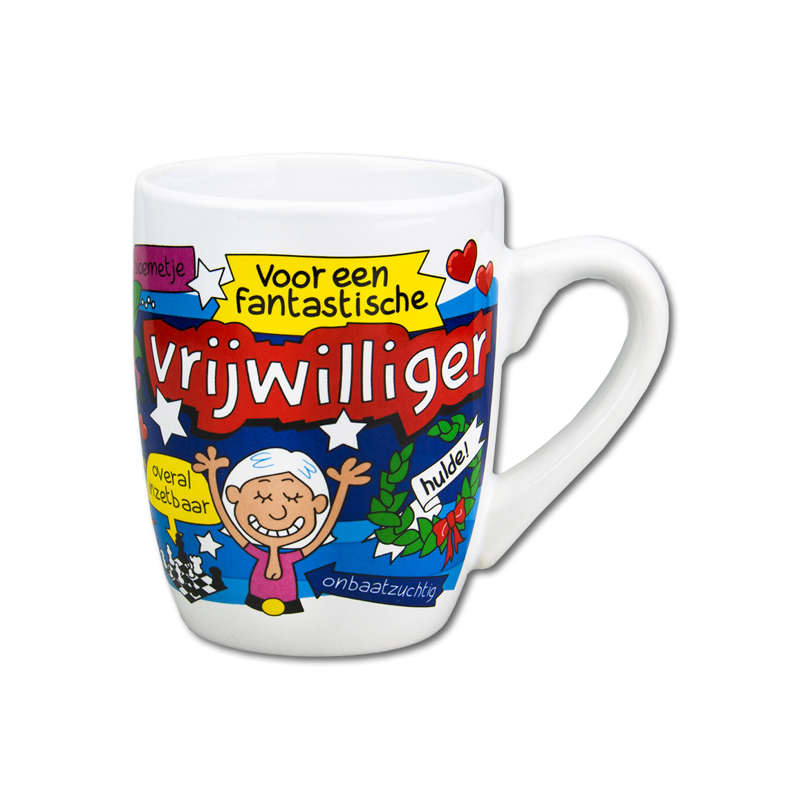 Cartoonmok - Vrijwilliger