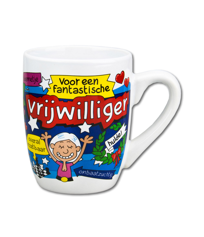 Cartoonmok - Vrijwilliger