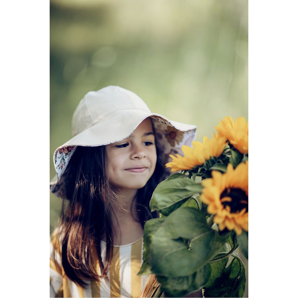AVA summer hat for girls - beige