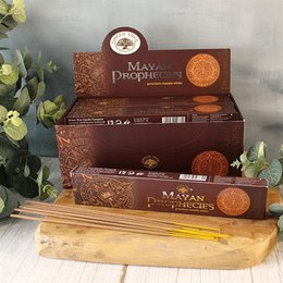 Green Tree Mayan Prophecies Hand Rolled Natural Incense Sticks