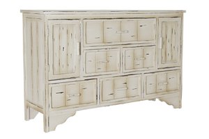 BUFFET MDF 120X34,5X77 BLANCO MB196238