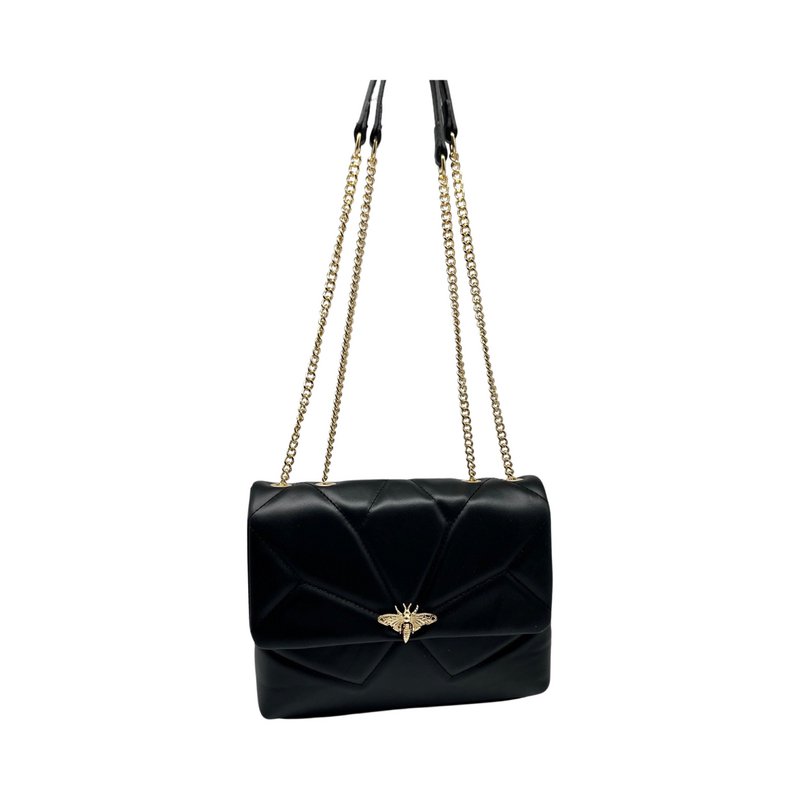 BORSA SOPHIE IN PELLE DI VITELLO TRAPUNTATA