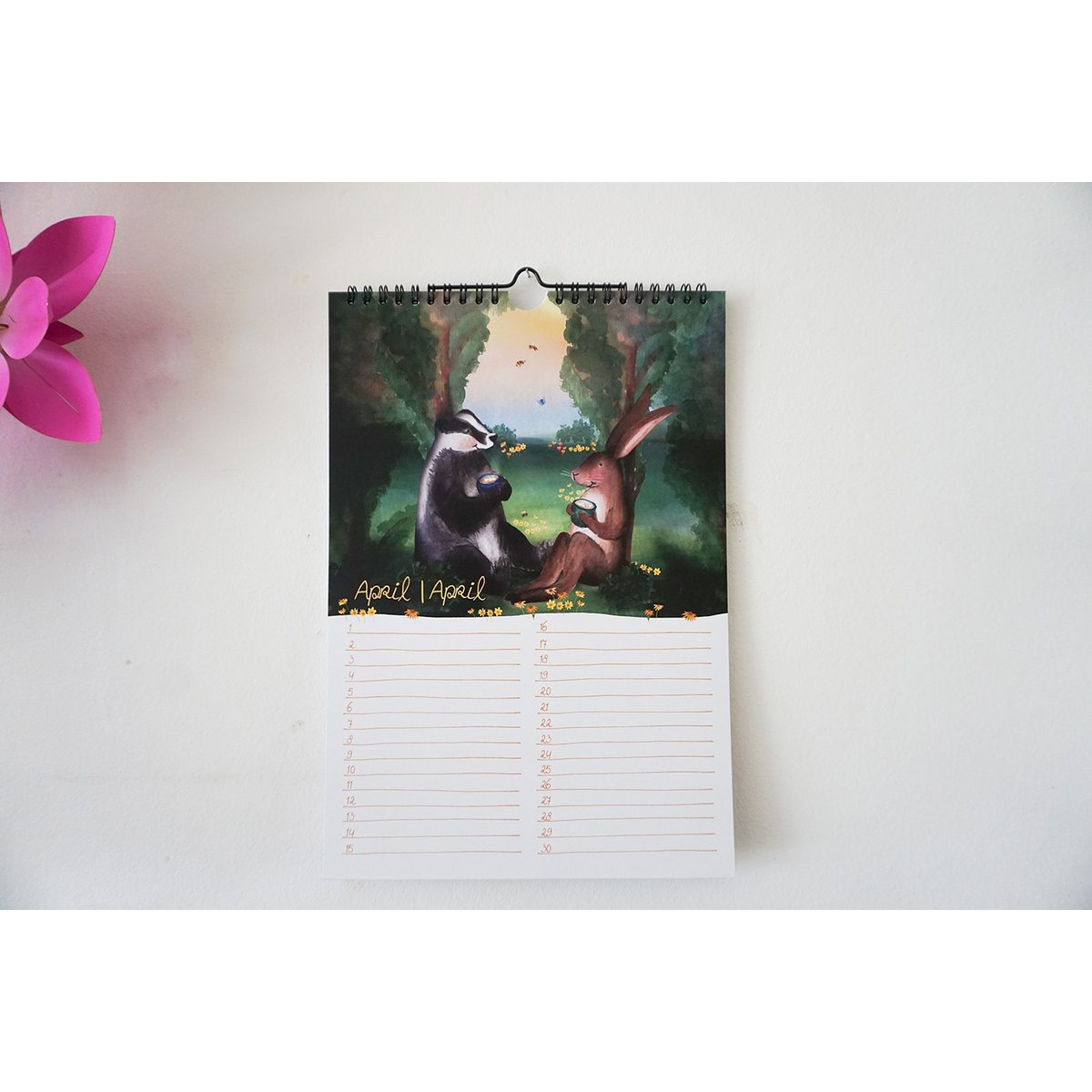 Calendar Bosdieren
