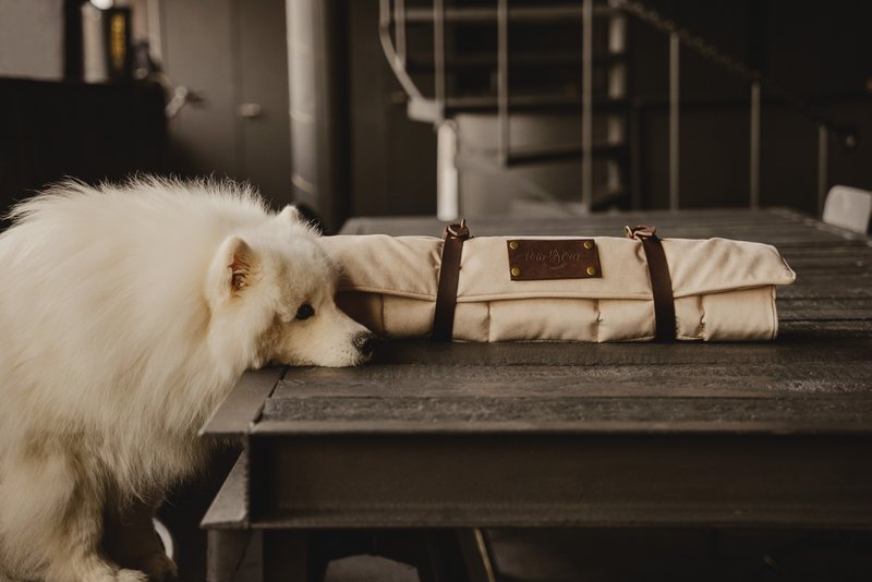 Un repaire, un tapis portable de la marque de chiot moelleuse, du matériau en velours, 15 couleurs, fabriqués à la main!