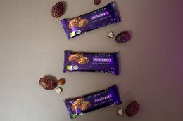 Nusskraft organic date hazelnut bars