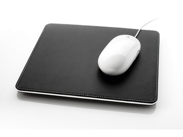 Skrivebordsunderlag EYE STYLE sort/hvid 600x450x6mm