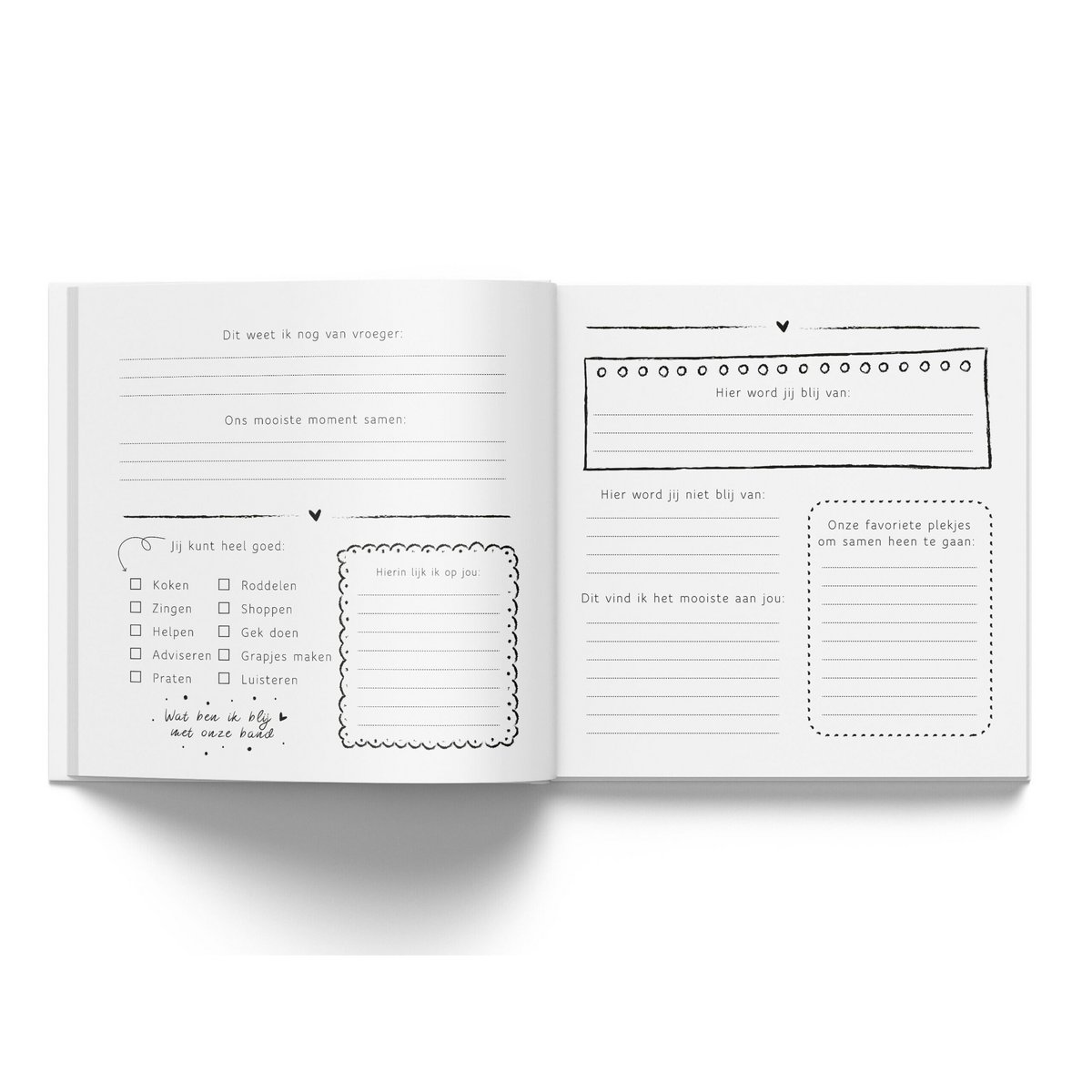 Fyllbooks najdroższa mama wypełnia -broszura