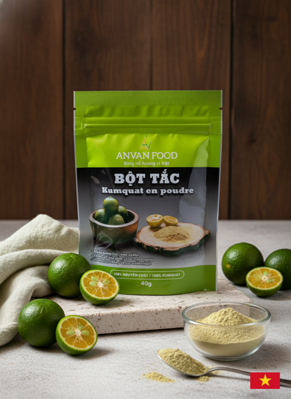 Kumquat in polvere - bustina da 40g - conf. da 6