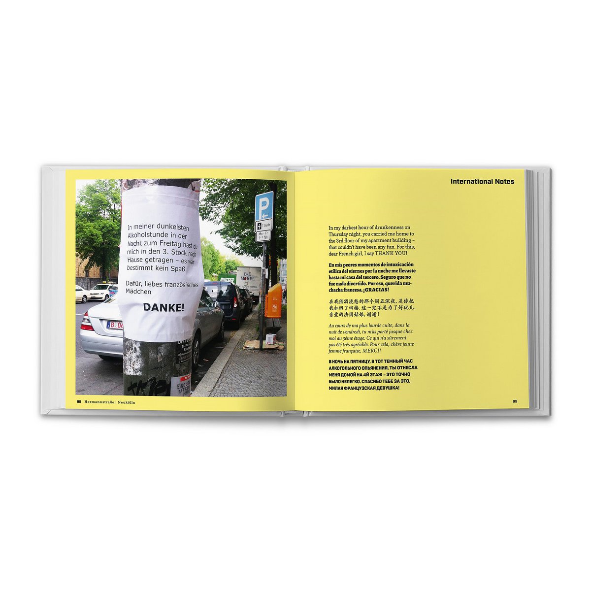 Notes of Berlin – Das Buch Vol. 1