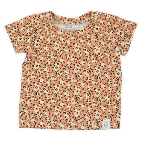 Shirt | Leopard | Roze beige