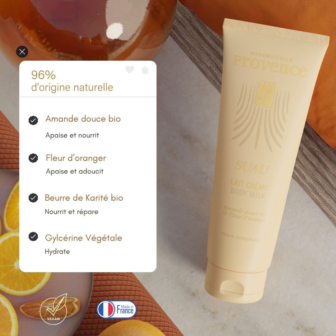 Suau - empfindliche Hautcreme Milch