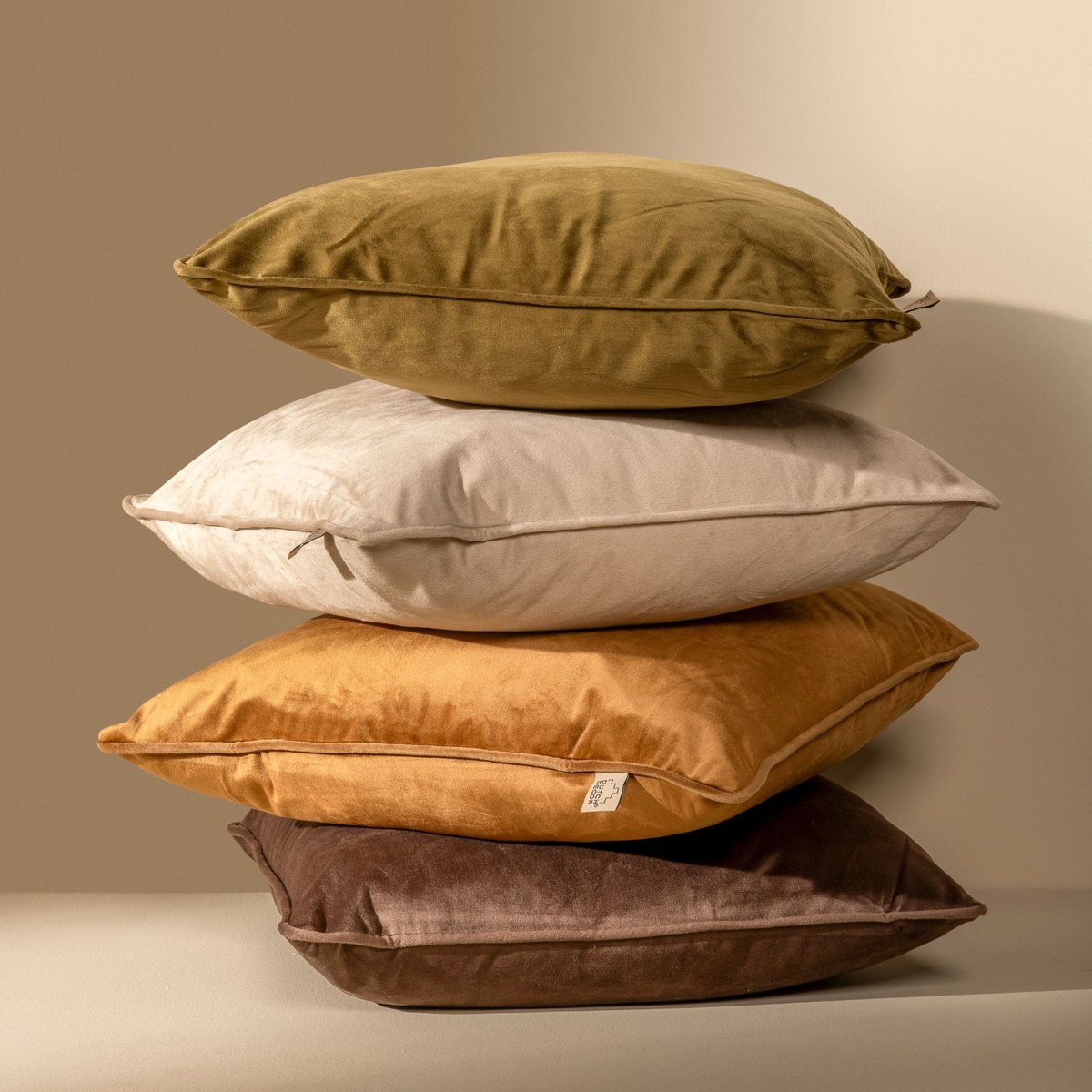 Dutch Decor FINN - Cushion 60x60 cm Pumice Stone - beige
