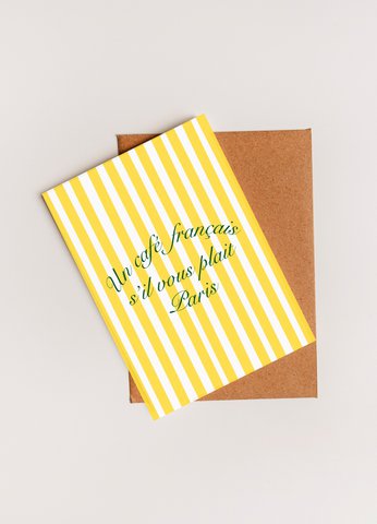 Postcard to message
