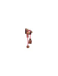 Logica Giochi Denksport-Flaschenhalter-Puzzle aus Holz, NFAC, 11 x 11 x 16 cm, ohne Flasche