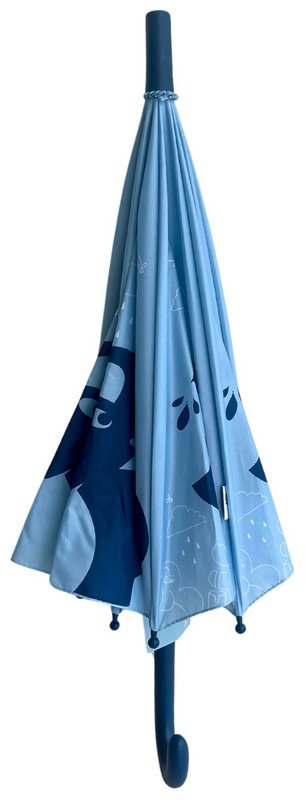 Paraplu - Olifant Blauw 60cm
