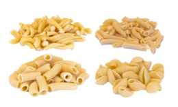 At 4 o'clock: Homemade pasta, Macaroni, Penne, Shells, 4x500 gram (4.95 EUR per 500 gram)