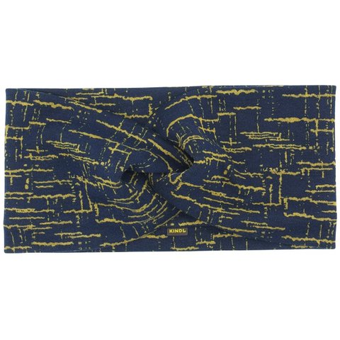 Twist-hoofdband - Mid Century Blue, Ponte Jersey