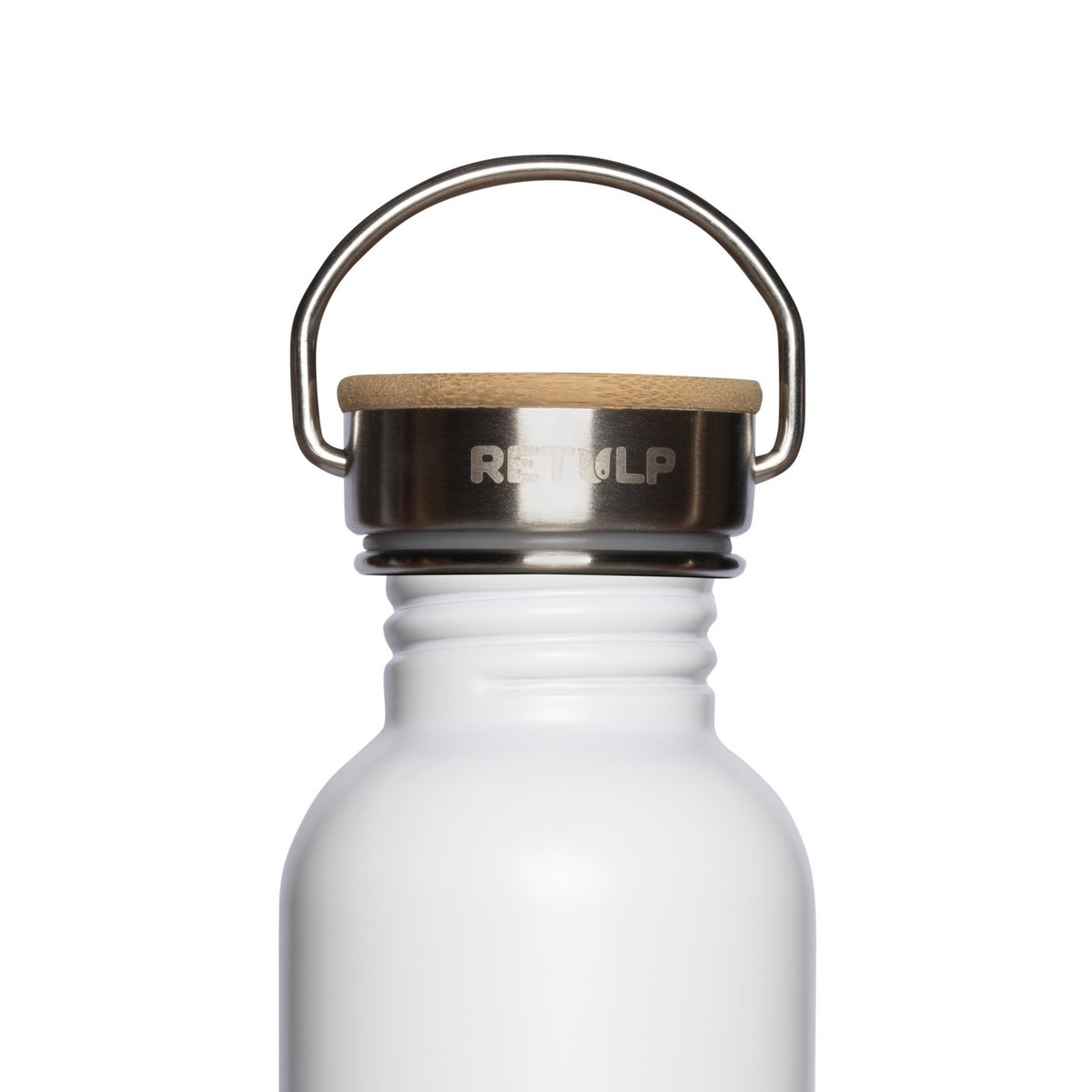 Edelstahl-Trinkflasche Urban Steel White 750 ml