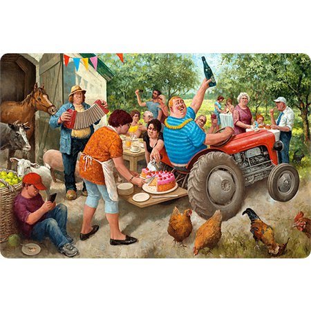 Placemat - Garden party, Marius van Dokkum