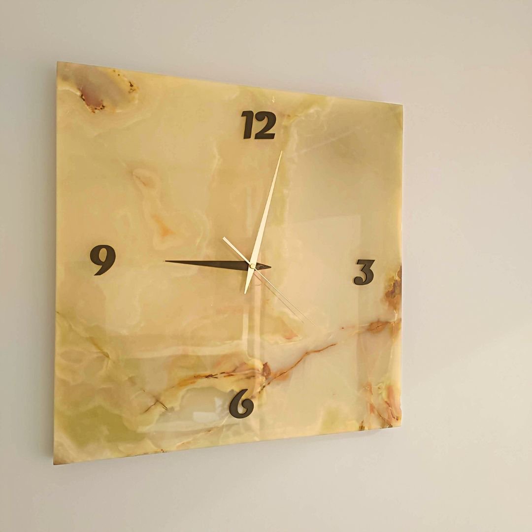 Big wall clock Onyx