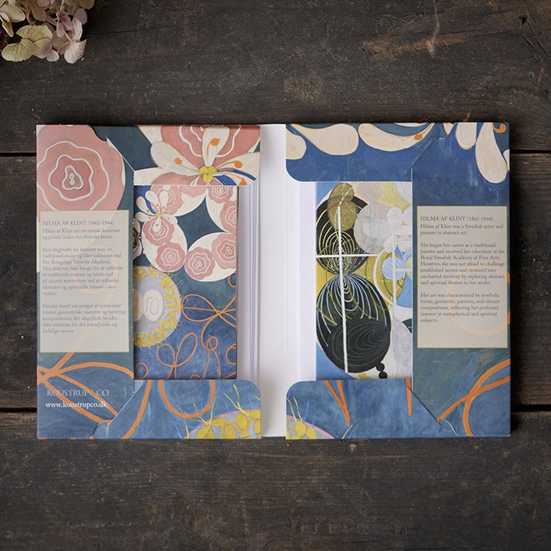 Hilma af Klint - 8 quality cards w/envelopes
