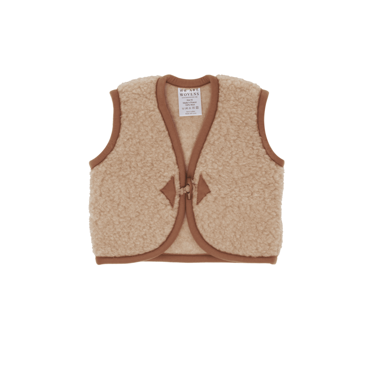Woolen body warmer - Macchiato