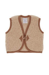Woolen body warmer - Macchiato