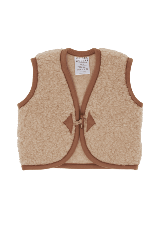 Woolen body warmer - Macchiato